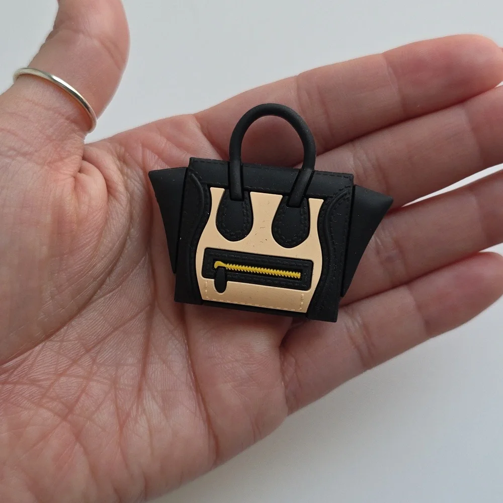 Labubu Black and Tan Handbag